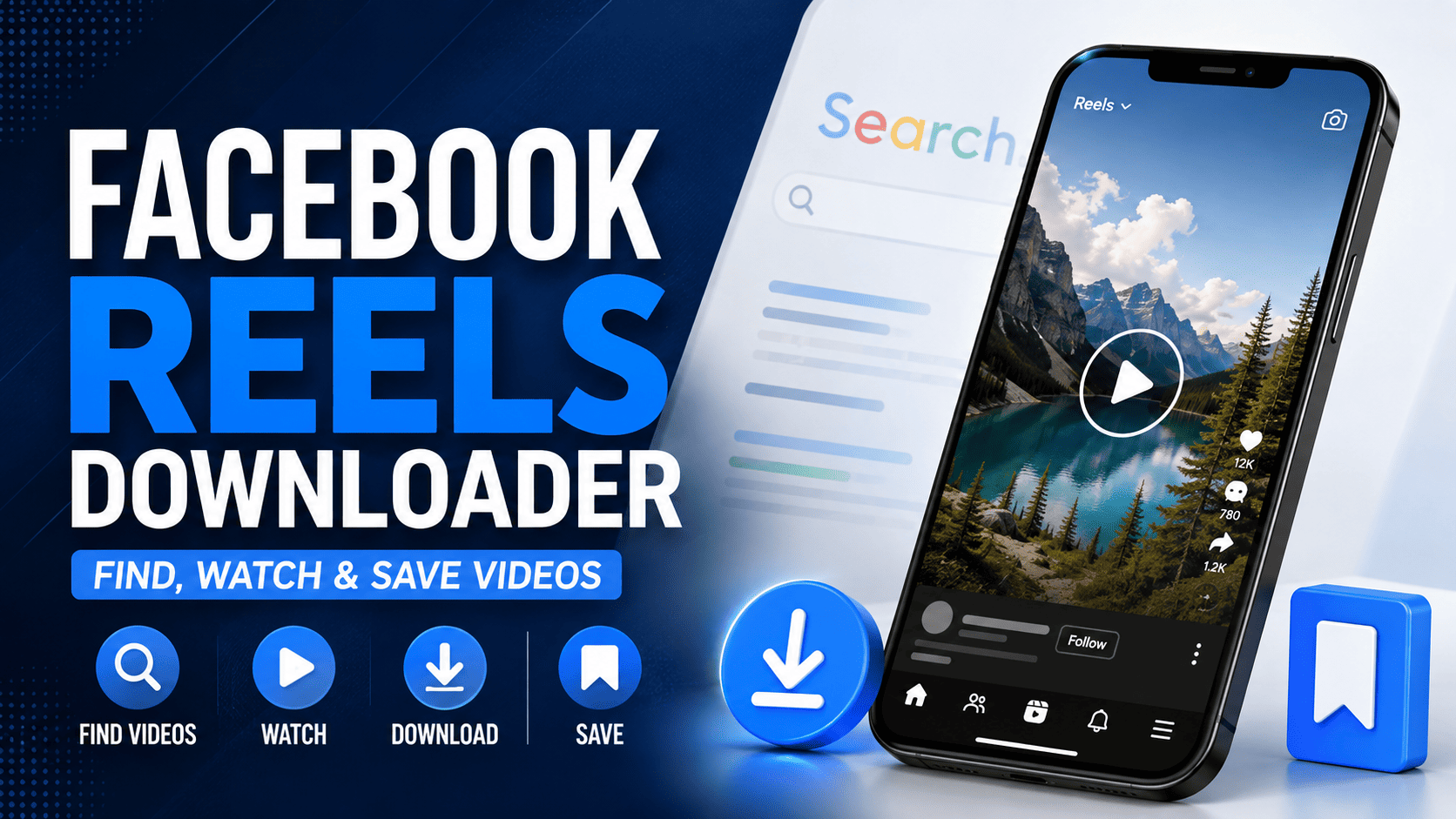Facebook Reels Downloader: Find, Watch & Save Videos